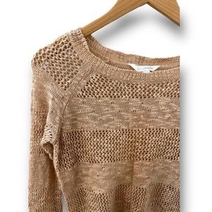 Charming Charlie Apricot Sweater Beautiful! Women’s Small